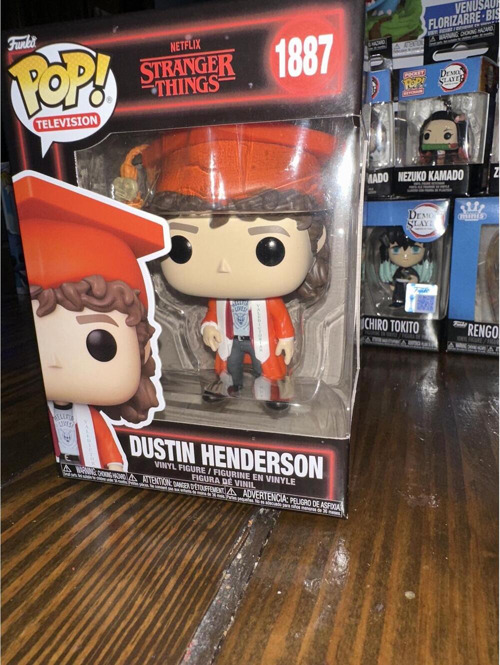 Funko Pop! Television Stranger Things Dustin Henderson #1887 Vinyl Figure